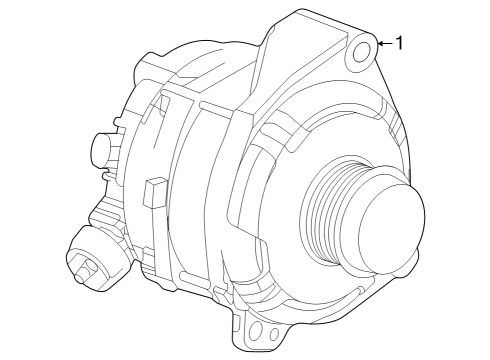 2023 Chevy Corvette Alternator Diagram 2 - Thumbnail