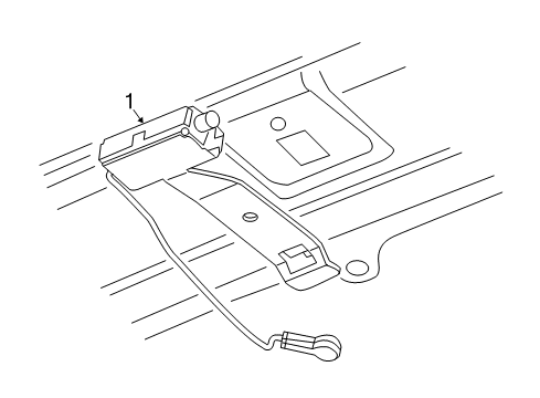 2008 Chevy Malibu Antenna & Radio Diagram 2 - Thumbnail