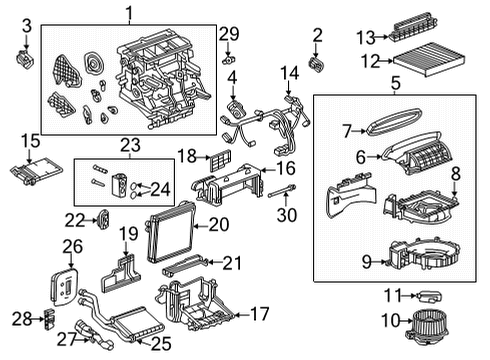 2020 Buick Encore GX Air Conditioner Diagram 3 - Thumbnail