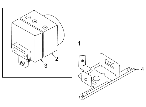 2003 Chevy Tracker Anti-Lock Brakes Diagram 1 - Thumbnail