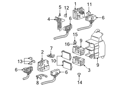 2004 Chevy Impala Fuse & Relay Diagram