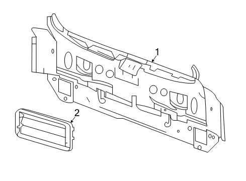 2017 Chevy Cruze Rear Body Diagram 1 - Thumbnail