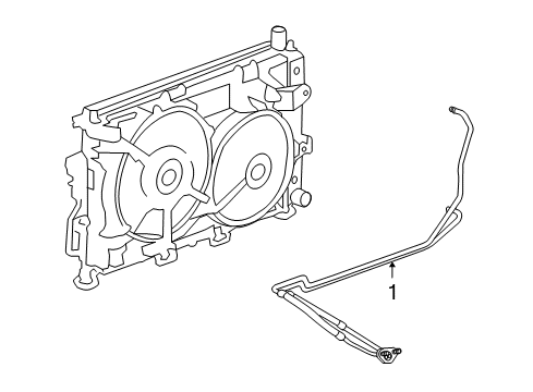 2009 Pontiac Torrent Power Steering Oil Cooler Diagram