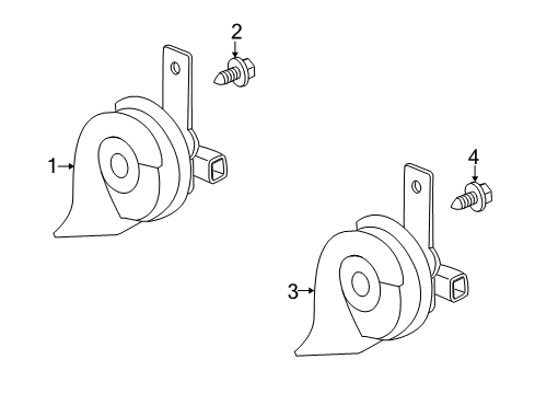 2009 Buick Enclave Horn Diagram