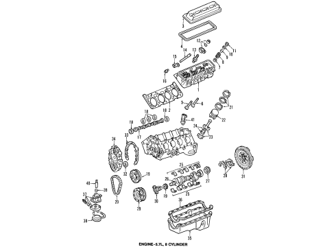 1994 Chevy Camaro Pan,Oil Diagram for 12557558