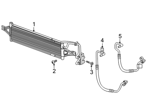 2021 Chevy Trailblazer Oil Cooler, Transmission Diagram 1 - Thumbnail