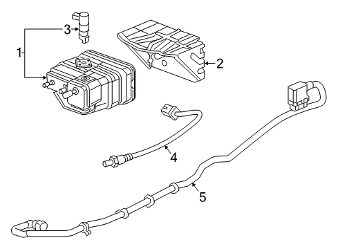 2019 Chevy Colorado Emission Components Diagram