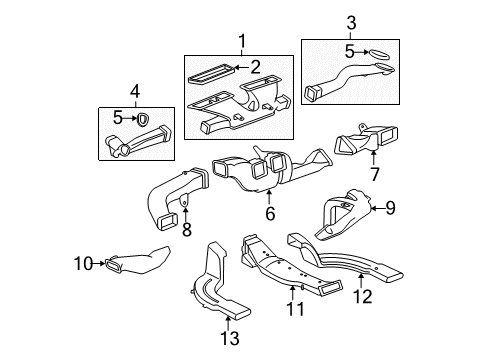 2007 Buick Lucerne Ducts Diagram