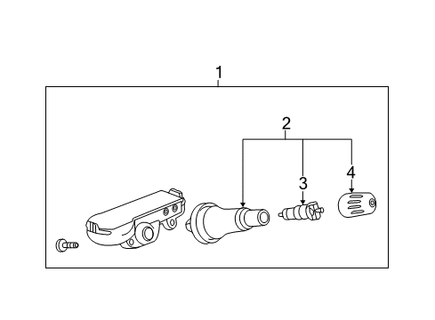 2020 Chevy Impala Tire Pressure Monitoring, Electrical Diagram