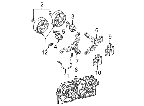 2003 Chevy Venture Senders Diagram 1 - Thumbnail