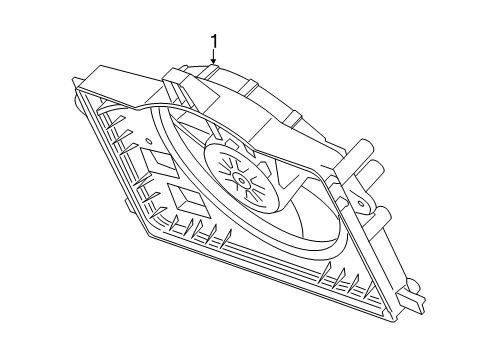 2016 Chevy Corvette Cooling System, Radiator, Water Pump, Cooling Fan Diagram 2 - Thumbnail