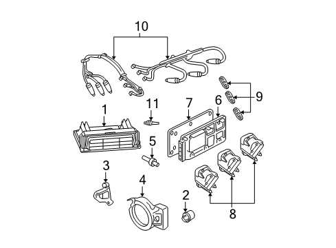 2006 Pontiac Grand Prix Ignition System Diagram 1 - Thumbnail