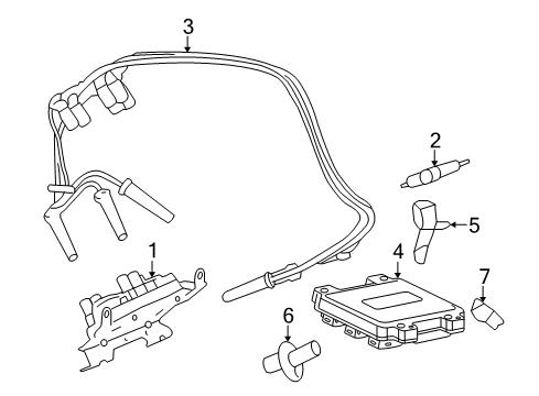 2007 Saturn Relay Ignition System Diagram