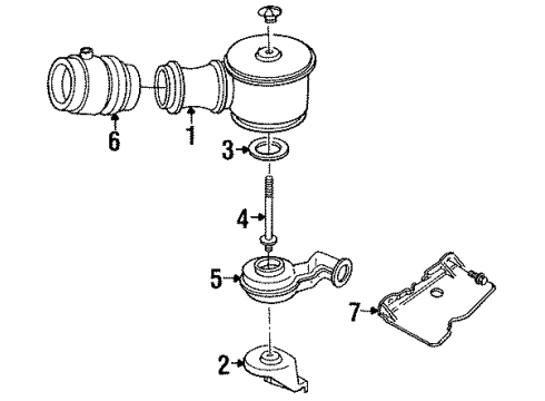 1988 Buick Century Air Intake Diagram 2 - Thumbnail