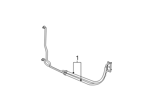 2000 Pontiac Grand Am Trans Oil Cooler Diagram 2 - Thumbnail