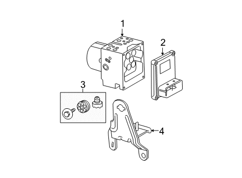 2007 Buick Lucerne Anti-Lock Brakes Diagram