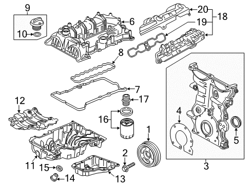 2018 GMC Terrain Intake Manifold Diagram 1 - Thumbnail