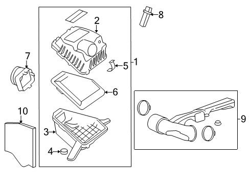 2010 GMC Canyon Air Intake Diagram 3 - Thumbnail