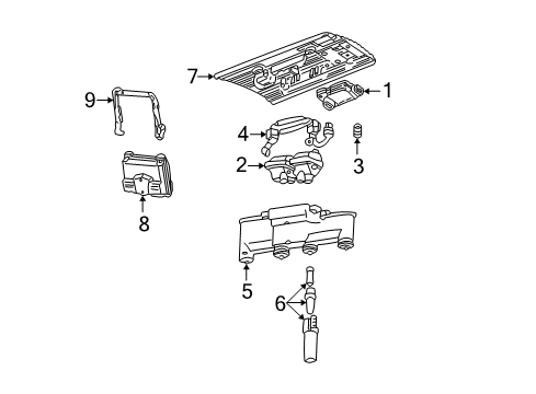 1995 Pontiac Sunfire Ignition System Diagram 2 - Thumbnail