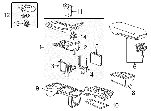 2020 Chevy Bolt EV Parking Brake Diagram 1 - Thumbnail