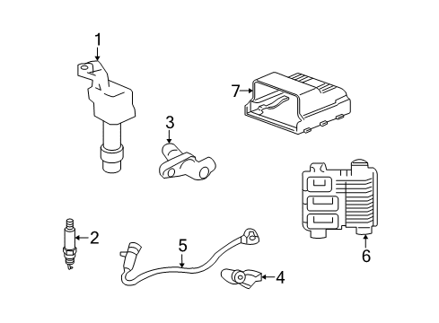 2009 Saturn Vue Ignition System Diagram 1 - Thumbnail