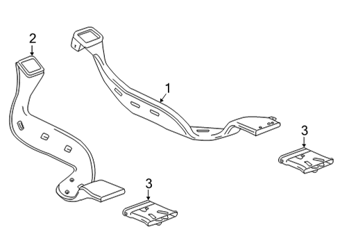 2021 Cadillac Escalade ESV Ducts Diagram 2 - Thumbnail