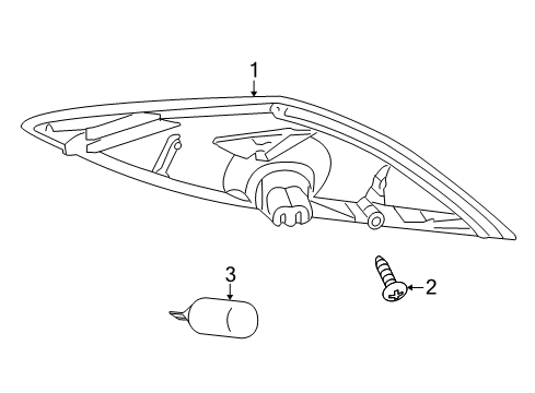 2004 Saturn Ion Side Marker Lamps Diagram