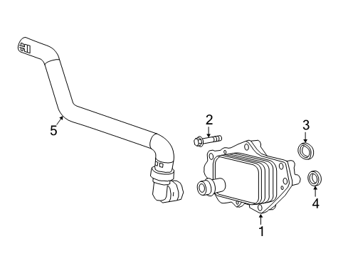 2018 Chevy Cruze Oil Cooler Diagram