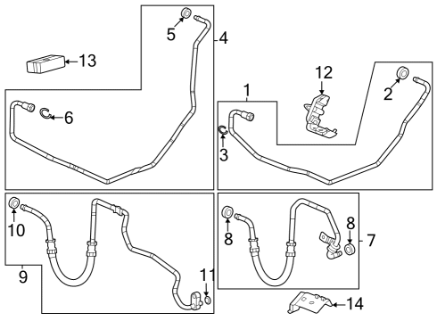 2019 Chevy Blazer Trans Oil Cooler Diagram