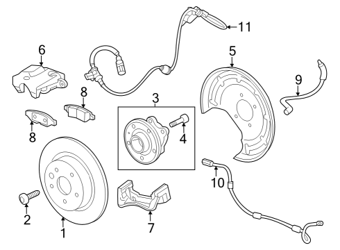 2024 Buick Encore GX Rear Brakes Diagram