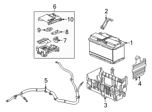 2019 Buick Cascada Battery Diagram