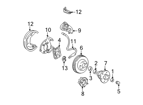 1997 Chevy C3500 Anti-Lock Brakes Diagram 2 - Thumbnail