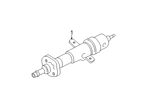 2003 Chevy Impala Steering Column & Wheel Diagram 2 - Thumbnail