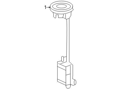 2010 Buick LaCrosse Anti-Theft Components Diagram