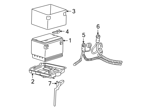 2004 Oldsmobile Alero Battery Diagram