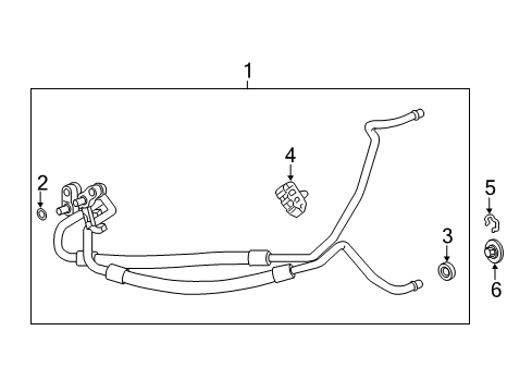 2019 Chevy Spark Oil Cooler  Diagram