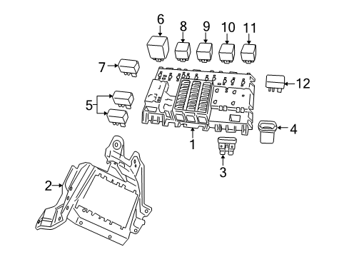 2006 Pontiac GTO Electrical Components Diagram