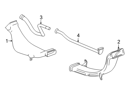 2019 Cadillac XT5 Ducts Diagram 3 - Thumbnail