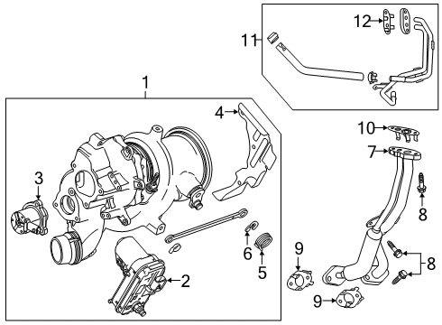 2022 GMC Acadia Turbocharger Diagram 2 - Thumbnail