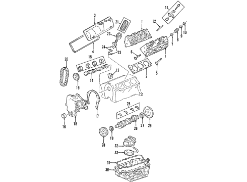 1996 Chevy Lumina APV Engine Mounting Diagram