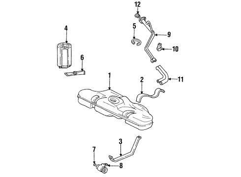 1994 Pontiac Sunbird Filters Diagram 2 - Thumbnail