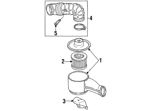 1996 Buick Century Filters Diagram 2 - Thumbnail