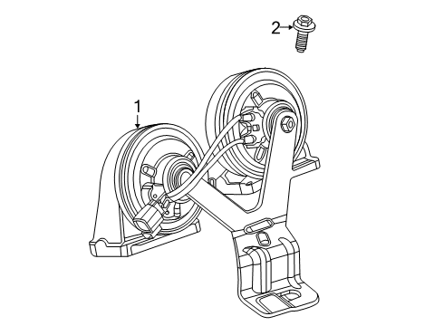 2022 GMC Acadia Horn Diagram