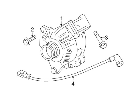 2010 Buick Lucerne Alternator Diagram 3 - Thumbnail