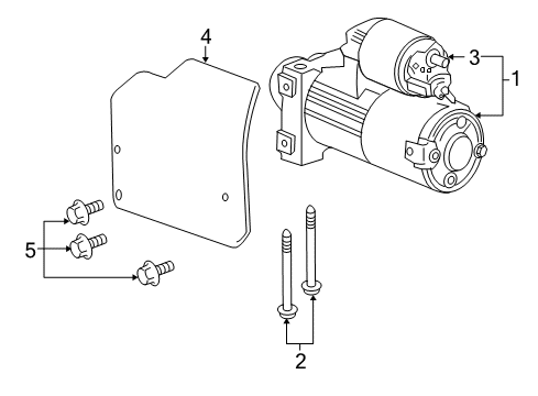 2008 Pontiac G8 Starter Diagram 2 - Thumbnail