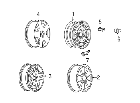 2006 Chevy Monte Carlo Wheels Diagram