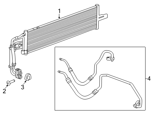 2019 Chevy Cruze Trans Oil Cooler Diagram 2 - Thumbnail