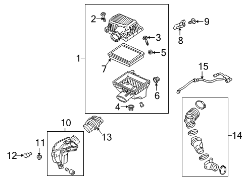 2023 GMC Terrain Filters Diagram 1 - Thumbnail