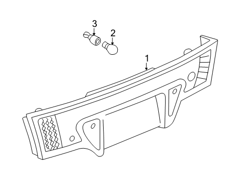 1996 Pontiac Sunfire License Lamps Diagram