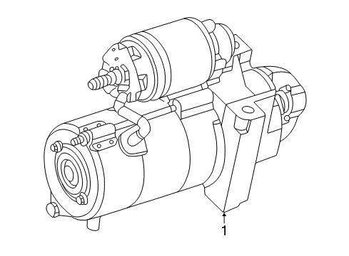 2001 GMC Savana 2500 Starter, Electrical Diagram